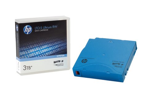 Grosbill Consommable stockage HP HPE Ultrium 3TB RW LTO5 Data Cartridge