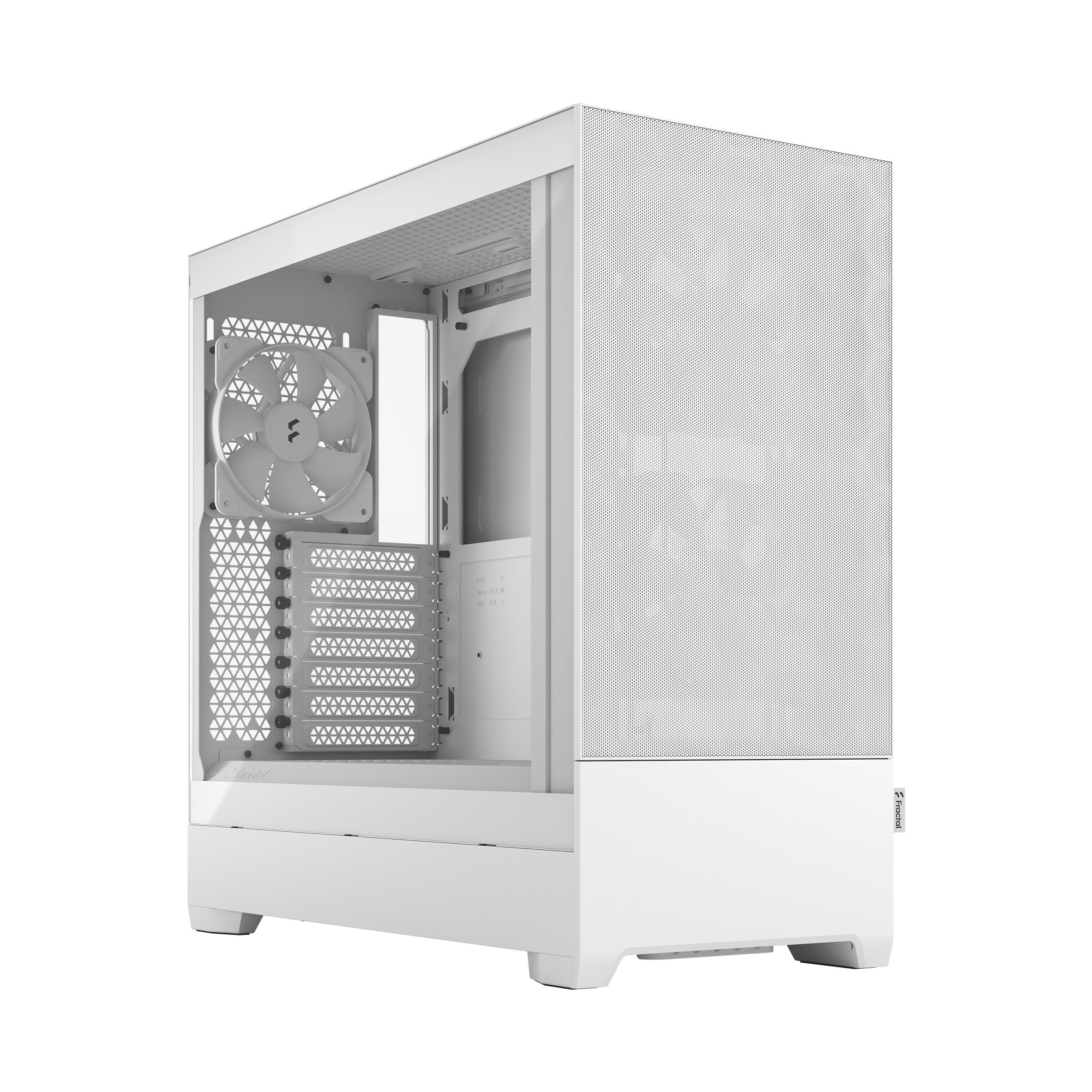 Grosbill Boîtier PC Fractal Design Pop Air TG RGB White - mT/Sans Alim/ATX