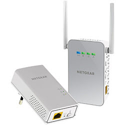 Grosbill Adaptateur CPL Netgear PLW1000-100PES (1000Mb) WiFi AC - Pack de 2#