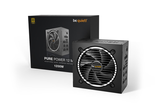 Grosbill Alimentation Be Quiet! ATX 1200W - Pure Power 12 M 80+ Gold - BN346