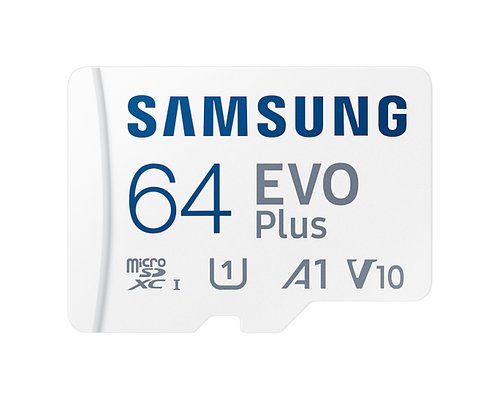 Grosbill Carte mémoire Samsung EVO Plus - Micro SD 64Go V30