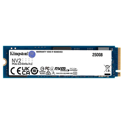 Grosbill Disque SSD Kingston 250Go NV2 M.2 NVMe - SNV2S/250G