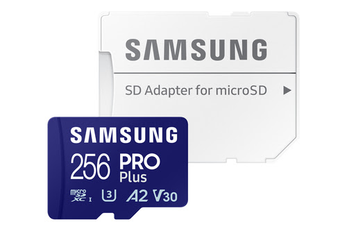 Grosbill Carte mémoire Samsung PRO Plus - Micro SDXC 256Go V30