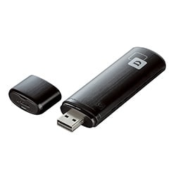 Grosbill Carte réseau D-Link Clé USB WiFi AC 1200 DWA-182