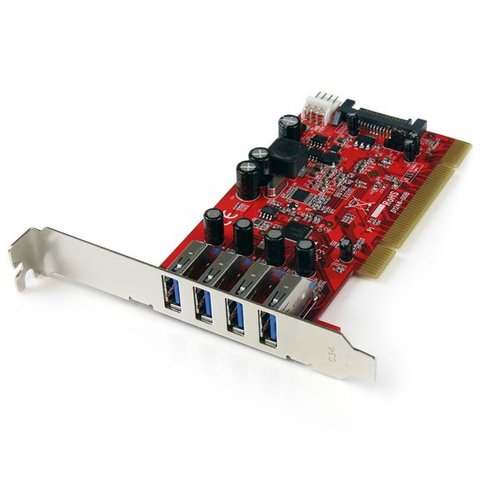 Grosbill Carte contrôleur StarTech PCI vers 4 ports USB 3.0