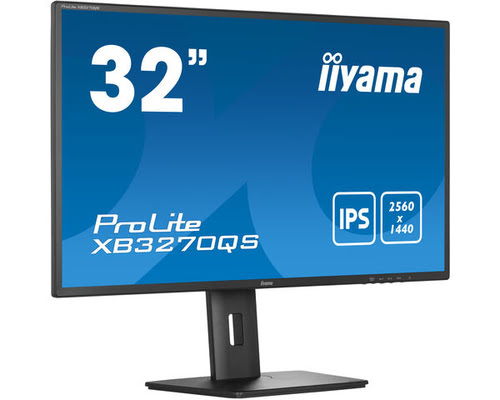 Grosbill Ecran PC Iiyama PROLITE XB3270QS-B5 32" WQHD/60Hz/4ms/IPS/HDMI/DP