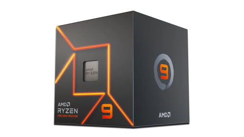 Grosbill Processeur AMD Ryzen 9 7900 - 5.4GHz/76Mo/AM5/BOX
