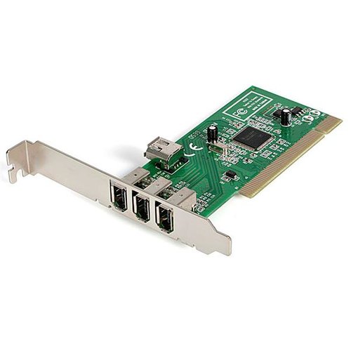 Grosbill Carte contrôleur StarTech PCI vers 4 Ports FireWire 400