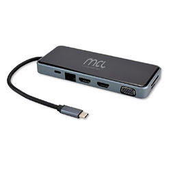 Grosbill Accessoire PC portable MCL Samar Station d'accueil 12 ports USB-C 3.1