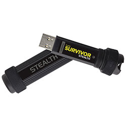 Grosbill Clé USB Corsair Clé 32Go USB 3.0 Flash Survivor Stealth