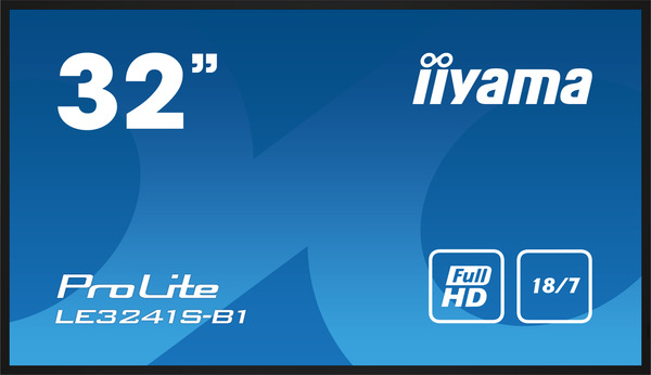 Grosbill Affichage dynamique Iiyama LE3241S-B1 32" FHD/IPS/8ms/LAN/VESA/RS-232c/IR