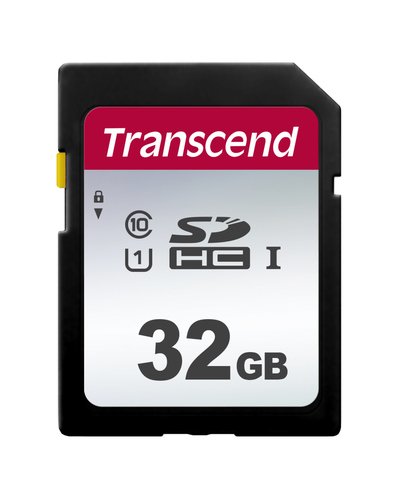 Grosbill Carte mémoire Transcend 32GB UHS-I U1 SD Card