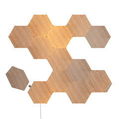 Grosbill Objet connecté / Domotique Nanoleaf Elements Hexagons Starter Kit - 7 pièces 