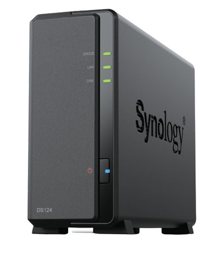 Grosbill Serveur NAS Synology DiskStation DS124 - 1 Baie 