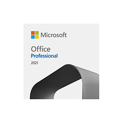 Grosbill Logiciel suite bureautique Microsoft Office Professionnel 2021 - ESD