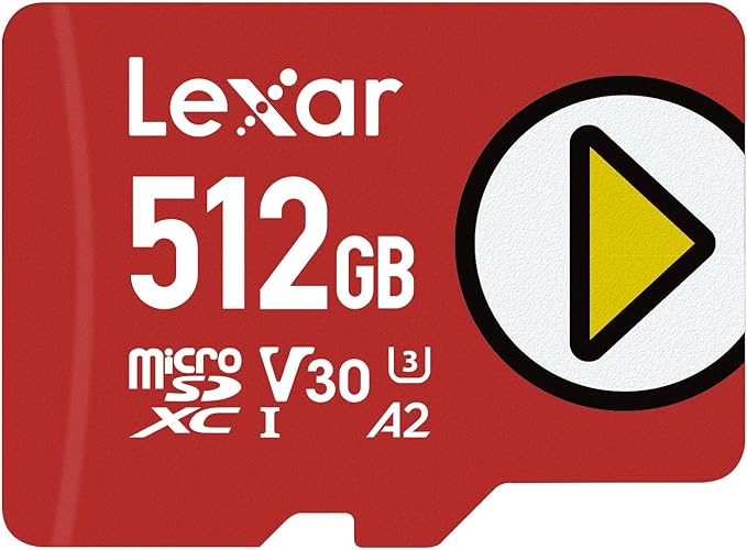 Grosbill Carte mémoire Lexar Play - Micro SD 512Go V30 #