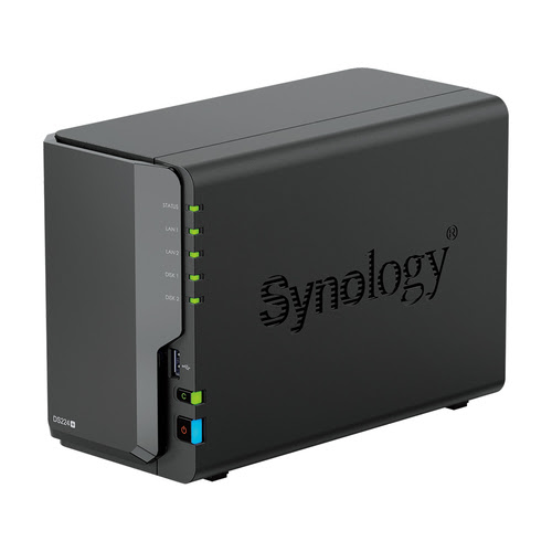 Grosbill Serveur NAS Synology DiskStation DS224+ - 2 Baies