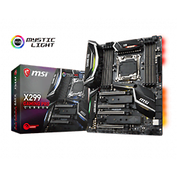 Grosbill Carte mère MSI X299 GAMING PRO CARBON - X299/LGA2066/DDR4/ATX