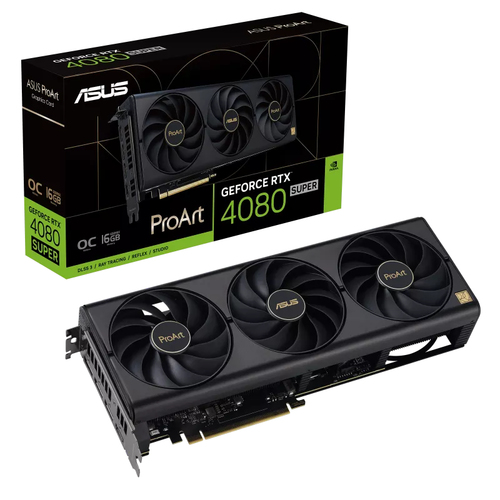 Grosbill Carte graphique Asus ProArt GeForce RTX 4080 SUPER 16GB OC Edition