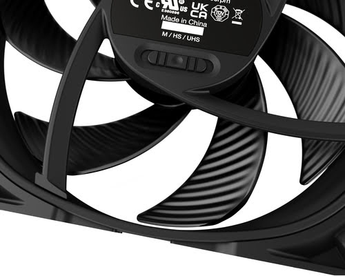 be quiet! Pure Wings 3 120mm Boitier PC Ventilateur 12 cm Noir 1 pièce(s)