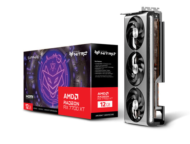 Sapphire Nitro+ Radeon RX 7700 XT GAMING OC 12GB - Carte graphique