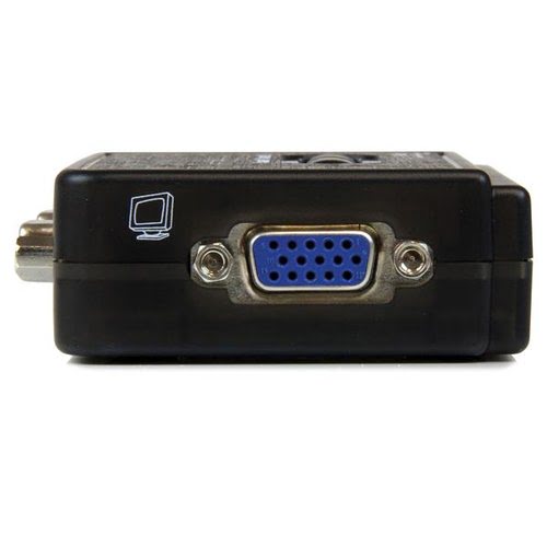 2 Port USB KVM Switch w/Audio & Cables - Achat / Vente sur grosbill-pro.com - 3