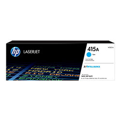 Grosbill Consommable imprimante HP Toner cyan 415A 2100 pages - W2031A