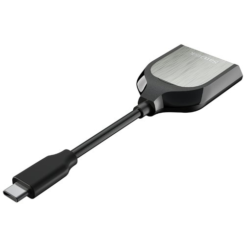 Grosbill Lecteur carte mémoire Sandisk USB Type-C Reader SD UHS-I UHS-II Cards