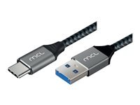 Câble USB Type C vers Type A USB 3.0 - 2m Tressé  - Connectique PC - 0