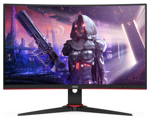 AOC 23"  C24G2AE/BK - Ecran PC AOC - grosbill-pro.com - 4