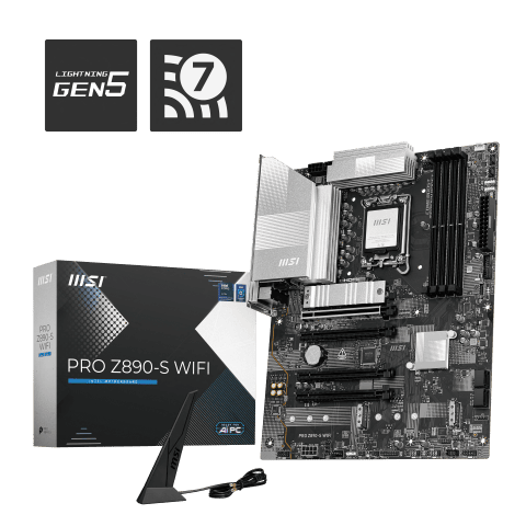 PRO Z890-S WIFI - Z890/LGA1851/DDR5/ATX