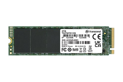 Grosbill Disque SSD Transcend 1To M.2 NVMe - TS1TMTE115S - 115S