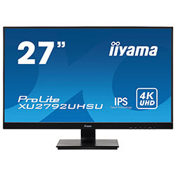 Grosbill Ecran PC Iiyama XU2792UHSU-B1 - 27" IPS/4ms/4K/HDMI/DP