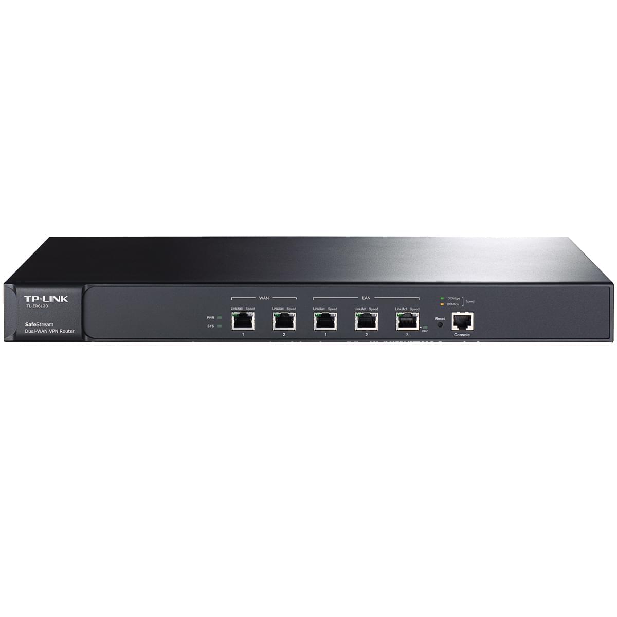 TP-Link TL-ER6120 - Routeur 5 ports Dual WAN VPN - Routeur - 0