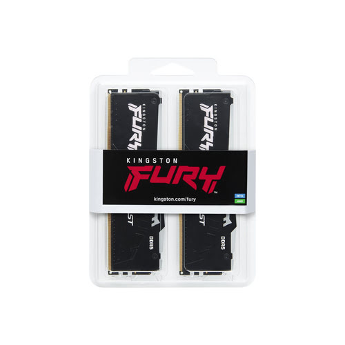Kingston Fury Beast 16Go (2x8Go) DDR5 6000MHz - Mémoire PC Kingston sur grosbill-pro.com - 1