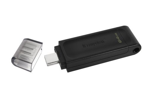 64GB USB-C 3.2 Gen 1 DataTraveler 70 - Achat / Vente sur grosbill-pro.com - 3