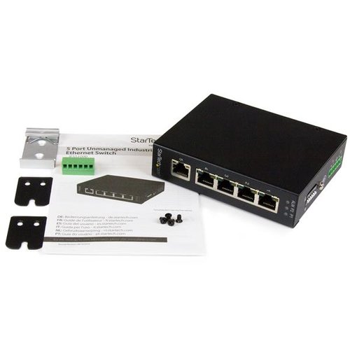 5 Port Industrial Gigabit Network Switch - Achat / Vente sur grosbill-pro.com - 3