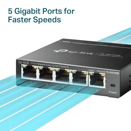 5 Port Gigabit Easy Smart Switch - Achat / Vente sur grosbill-pro.com - 3