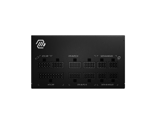 MSI 80+ GOLD (650W) - Alimentation MSI - grosbill-pro.com - 2