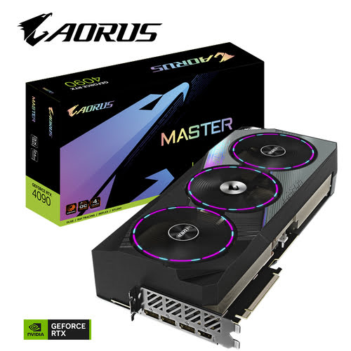 Gigabyte AORUS GeForce RTX 4090 MASTER 24G - Carte graphique - 9