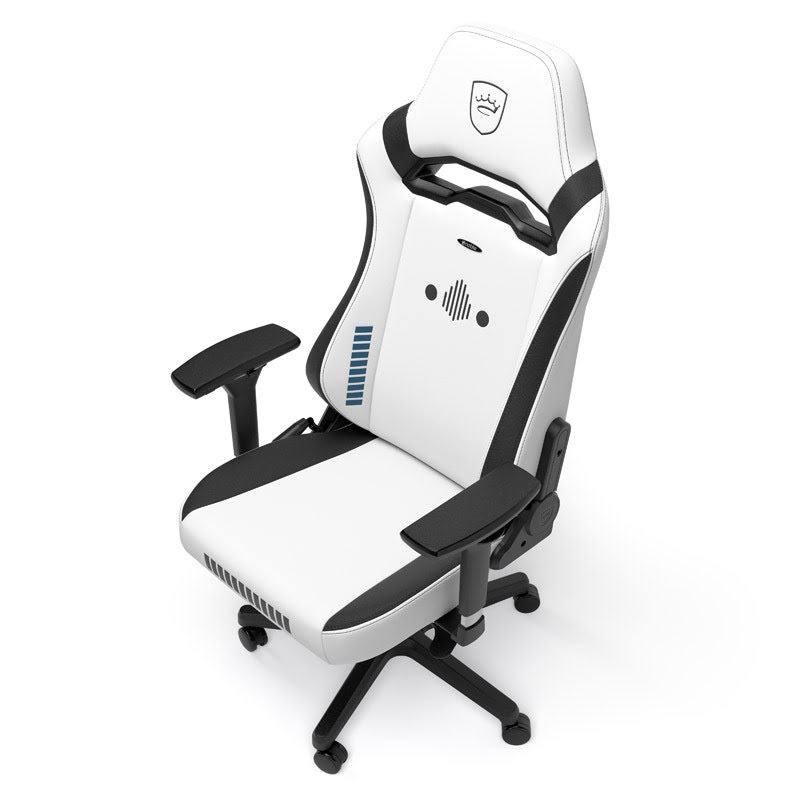 NobleChairs HERO Gaming Noir/Blanc - Siège PC Gamer - grosbill-pro.com - 5