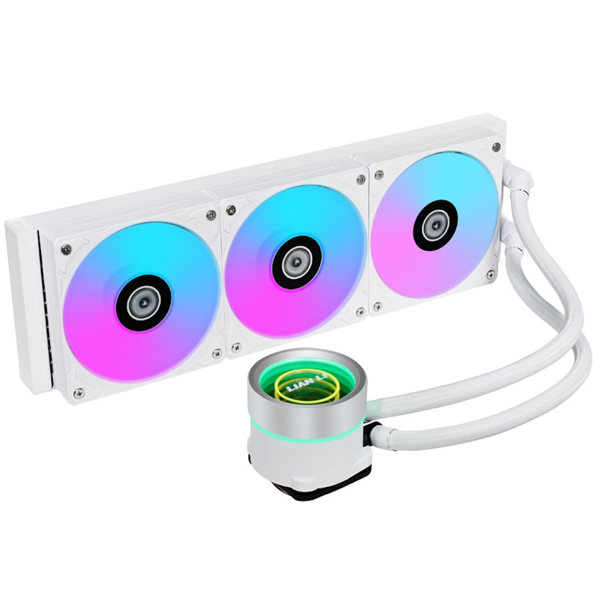 Lian-Li GALAHAD II 360 Trinity ARGB Blanc - Watercooling Lian-Li - 1