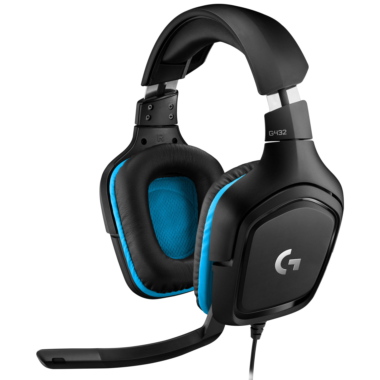 Logitech G432 7.1 7.1 Surround Noir - Micro-casque - grosbill-pro.com - 0