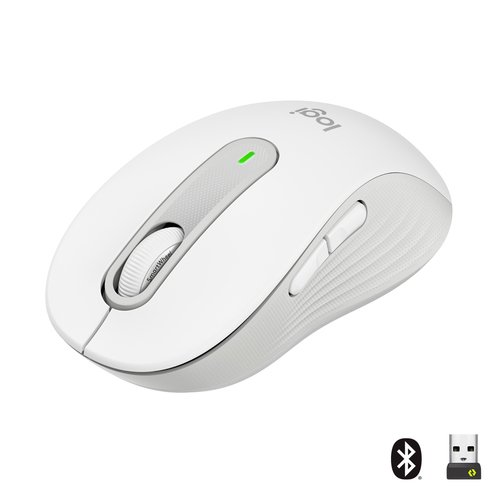 Grosbill Souris PC Logitech Signature M650 M Business Off Whi Droit