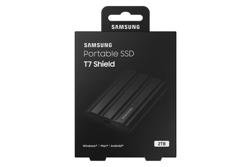Samsung T7 SHIELD 2To Black (MU-PE2T0S/EU) - Achat / Vente Disque SSD externe sur grosbill-pro.com - 6