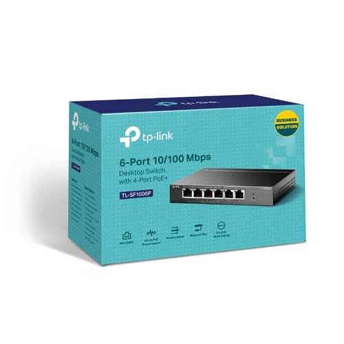 TP-link TL-SF1006P - Achat / Vente sur grosbill-pro.com - 2