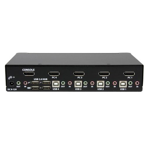 4 Port USB DisplayPort KVM Switch - Achat / Vente sur grosbill-pro.com - 2