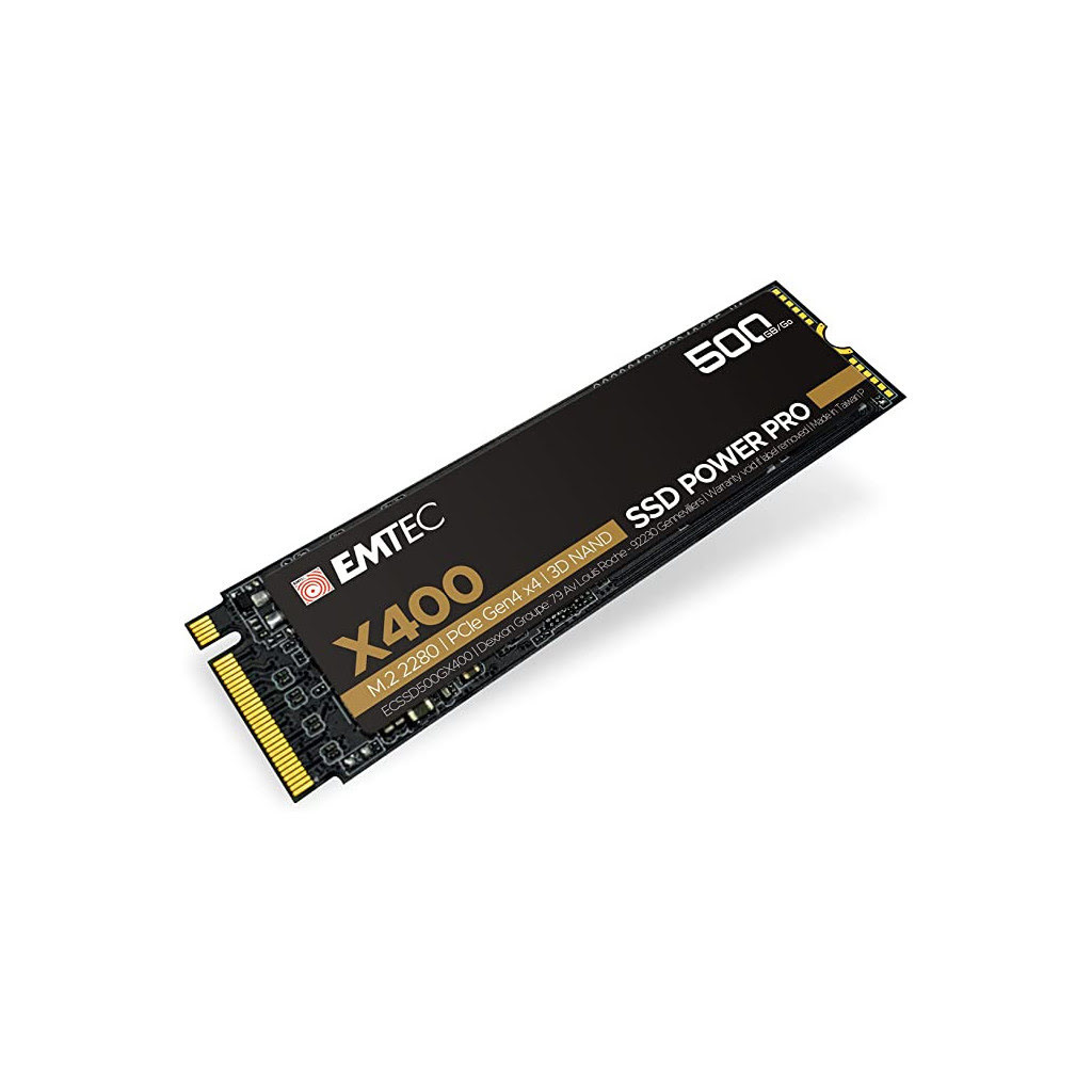 Emtec ECSSD500GX400  M.2 - Disque SSD Emtec - grosbill-pro.com - 1