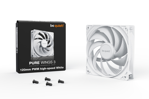 Pure Wings 3 140mm PWM High-Speed Blanc