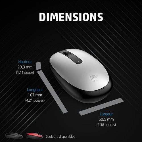 HP 240 LWH Bluetooth Mouse EMEA-INTL Eng - Achat / Vente sur grosbill-pro.com - 5